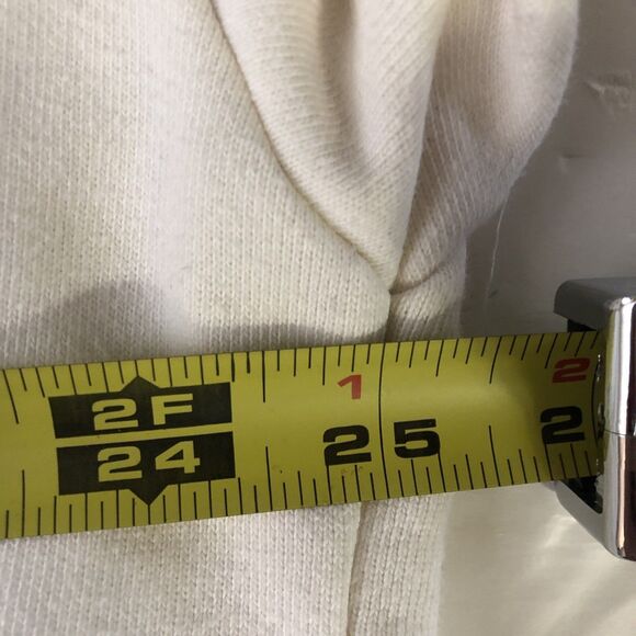 Gap Men’s 1/4  zip Ivory Frost pull over sweatshirt size large - Picture 6 of 15